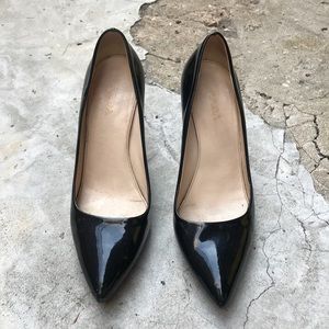 Prada patent pumps